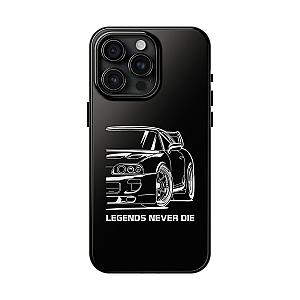 JDM Legends Never Die Phone Case | 90s JDM Car Enthusiast Gift
