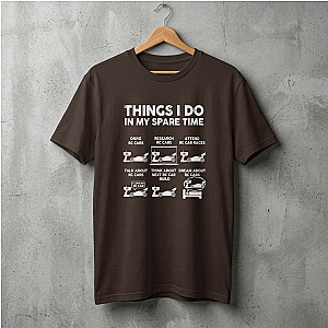 Things I Do In My Spare Time RC Car Racing T-Shirt | RC Car Guy Gift