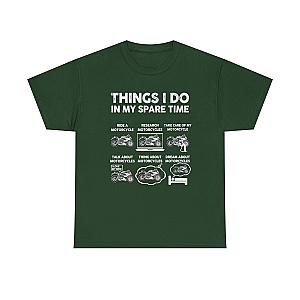 Things I Do In My Spare Time Motorcycle T-Shirt | Biker Gift Tee