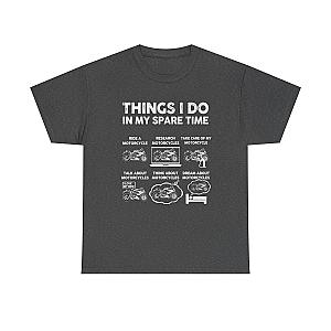 Things I Do In My Spare Time Motorcycle T-Shirt | Biker Gift Tee
