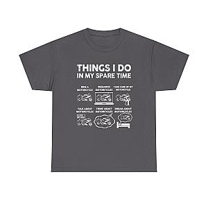 Things I Do In My Spare Time Motorcycle T-Shirt | Biker Gift Tee
