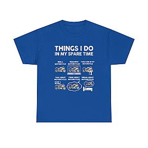 Things I Do In My Spare Time Motorcycle T-Shirt | Biker Gift Tee