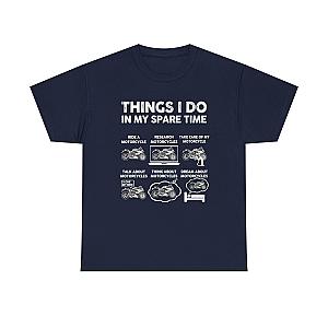 Things I Do In My Spare Time Motorcycle T-Shirt | Biker Gift Tee