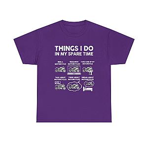 Things I Do In My Spare Time Motorcycle T-Shirt | Biker Gift Tee