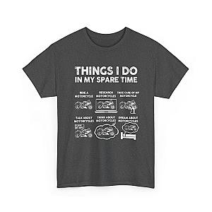 Things I Do In My Spare Time Motorcycle T-Shirt | Biker Gift Tee