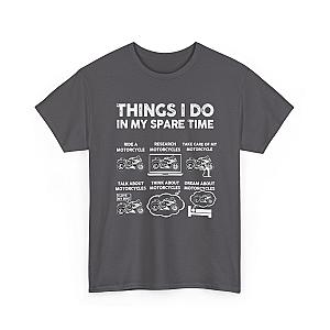 Things I Do In My Spare Time Motorcycle T-Shirt | Biker Gift Tee