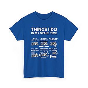 Things I Do In My Spare Time Motorcycle T-Shirt | Biker Gift Tee