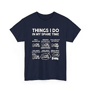 Things I Do In My Spare Time Motorcycle T-Shirt | Biker Gift Tee