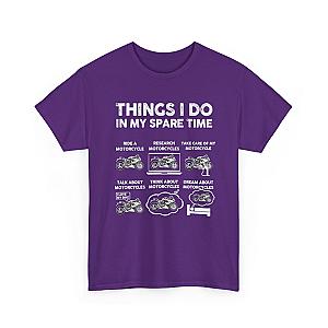 Things I Do In My Spare Time Motorcycle T-Shirt | Biker Gift Tee