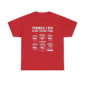 Things I Do In My Spare Time SIM Racing T-Shirt | Sim Racer Gift