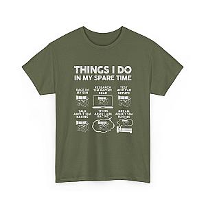 Things I Do In My Spare Time SIM Racing T-Shirt | Sim Racer Gift