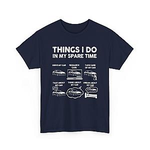 Things I Do In My Spare Time Tesla Owner T-Shirt | EV Car Guy Tee