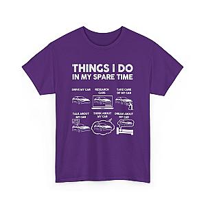 Things I Do In My Spare Time Tesla Owner T-Shirt | EV Car Guy Tee
