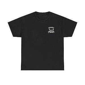 Cranky Minimalist Mechanic T-Shirt | Small Chest Print Crankshaft Tee