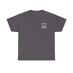 Cranky Minimalist Mechanic T-Shirt | Small Chest Print Crankshaft Tee
