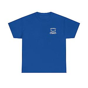 Cranky Minimalist Mechanic T-Shirt | Small Chest Print Crankshaft Tee