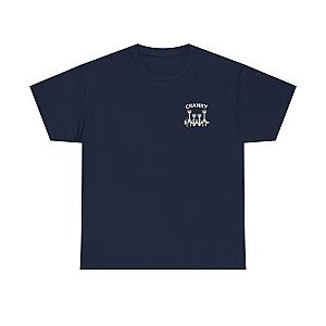 Cranky Minimalist Mechanic T-Shirt | Small Chest Print Crankshaft Tee
