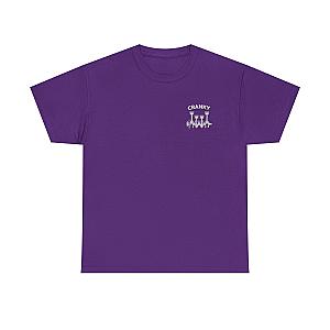 Cranky Minimalist Mechanic T-Shirt | Small Chest Print Crankshaft Tee