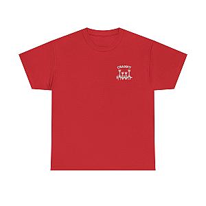 Cranky Minimalist Mechanic T-Shirt | Small Chest Print Crankshaft Tee