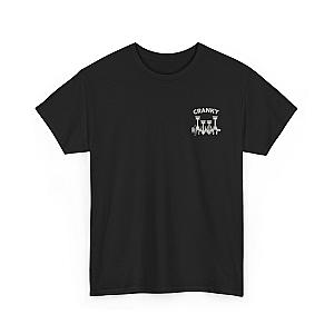 Cranky Minimalist Mechanic T-Shirt | Small Chest Print Crankshaft Tee