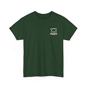 Cranky Minimalist Mechanic T-Shirt | Small Chest Print Crankshaft Tee