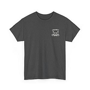 Cranky Minimalist Mechanic T-Shirt | Small Chest Print Crankshaft Tee