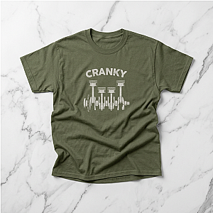 Cranky Mechanic T-Shirt | Funny Crankshaft Car Guy Tee