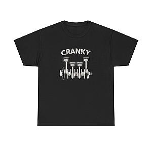 Cranky Mechanic T-Shirt | Funny Crankshaft Car Guy Tee