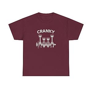 Cranky Mechanic T-Shirt | Funny Crankshaft Car Guy Tee