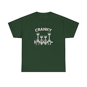 Cranky Mechanic T-Shirt | Funny Crankshaft Car Guy Tee