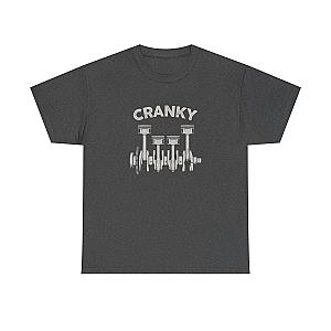 Cranky Mechanic T-Shirt | Funny Crankshaft Car Guy Tee
