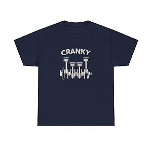 Cranky Mechanic T-Shirt | Funny Crankshaft Car Guy Tee