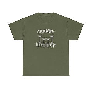 Cranky Mechanic T-Shirt | Funny Crankshaft Car Guy Tee