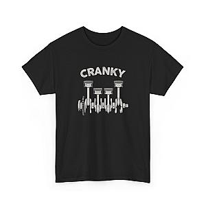 Cranky Mechanic T-Shirt | Funny Crankshaft Car Guy Tee