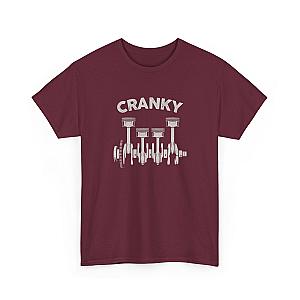 Cranky Mechanic T-Shirt | Funny Crankshaft Car Guy Tee