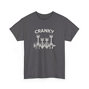 Cranky Mechanic T-Shirt | Funny Crankshaft Car Guy Tee