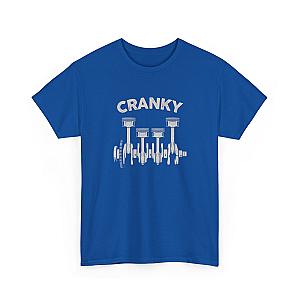 Cranky Mechanic T-Shirt | Funny Crankshaft Car Guy Tee