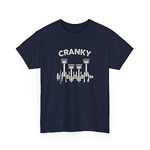 Cranky Mechanic T-Shirt | Funny Crankshaft Car Guy Tee