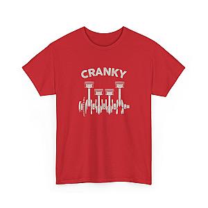 Cranky Mechanic T-Shirt | Funny Crankshaft Car Guy Tee