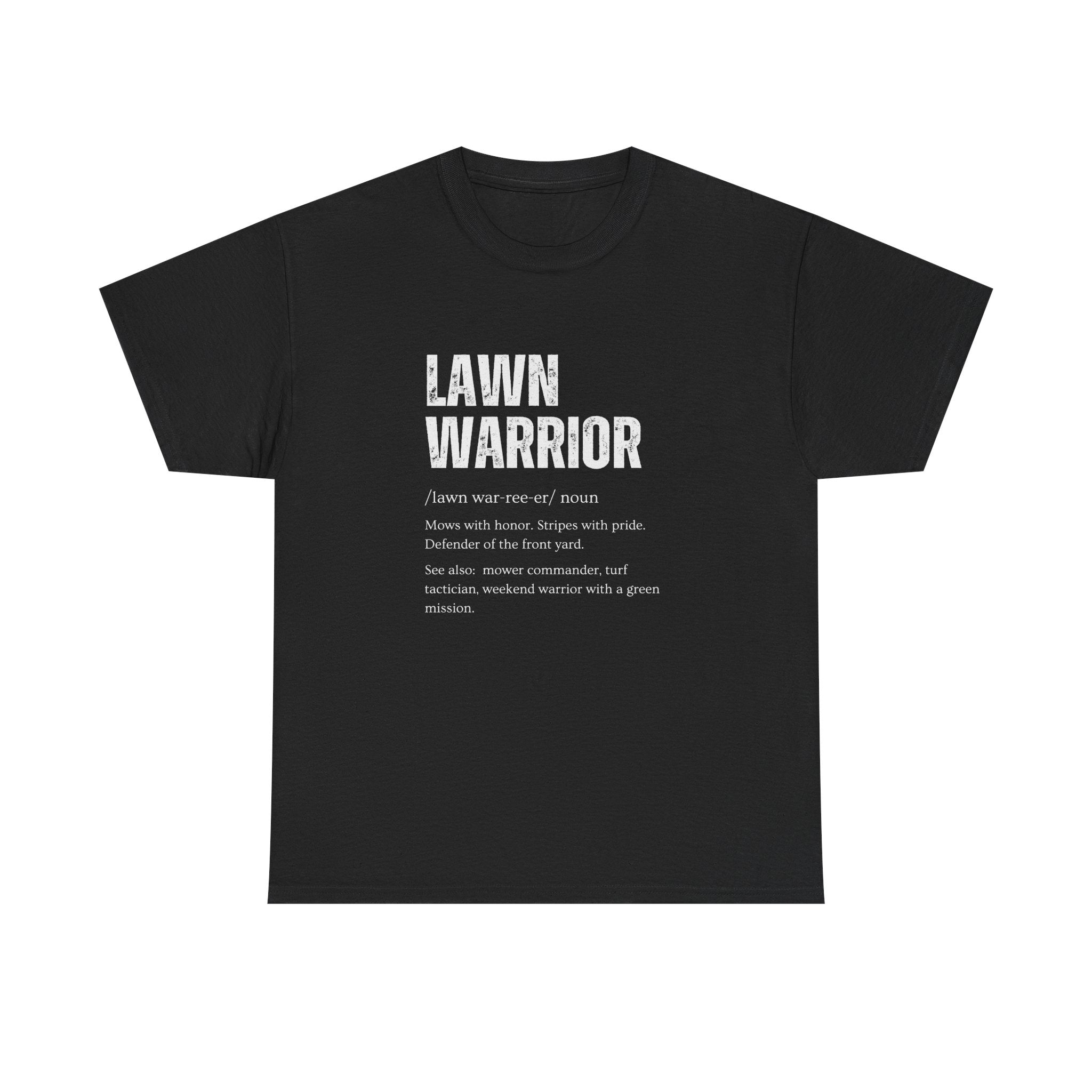 Lawn Warrior T-Shirt | Funny Lawn Care Tee