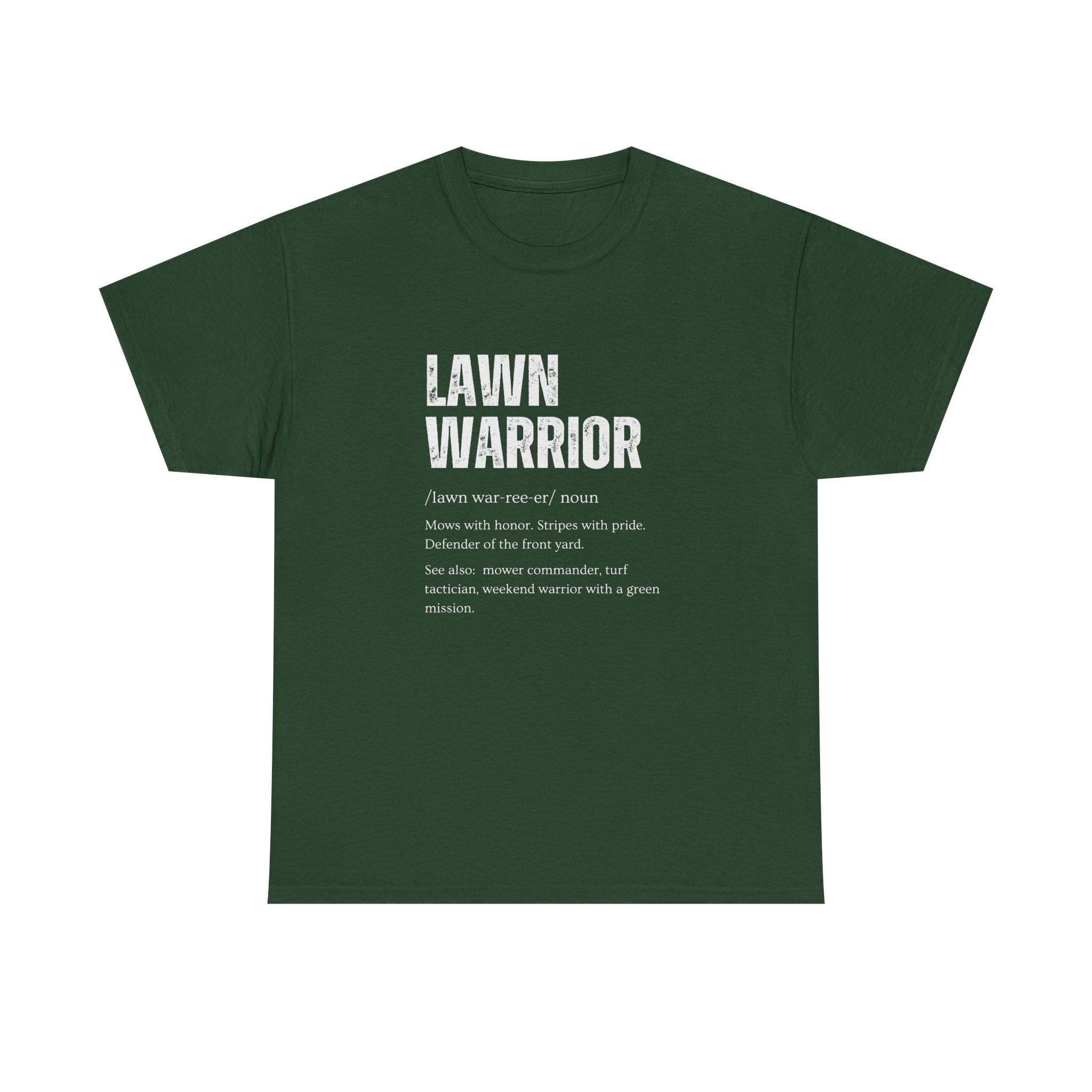 Lawn Warrior T-Shirt | Funny Lawn Care Tee