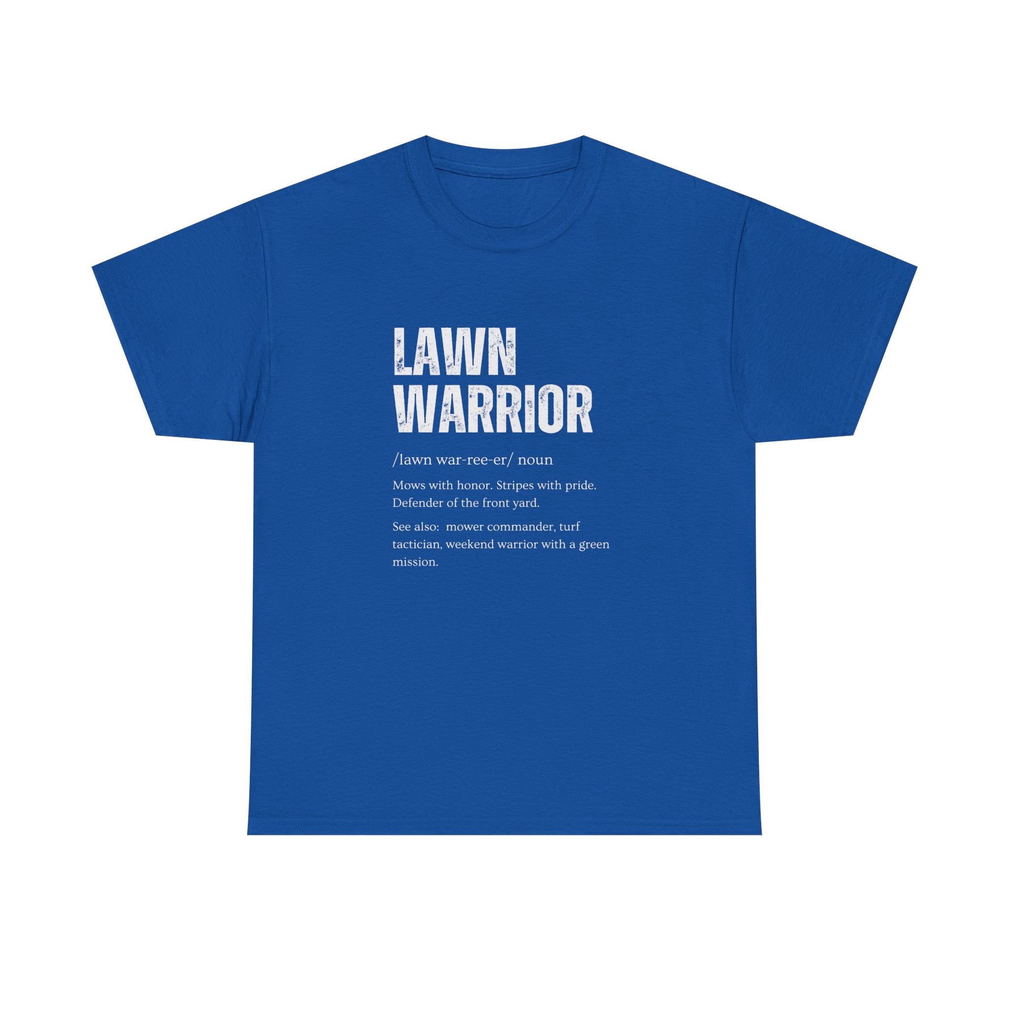Lawn Warrior T-Shirt | Funny Lawn Care Tee