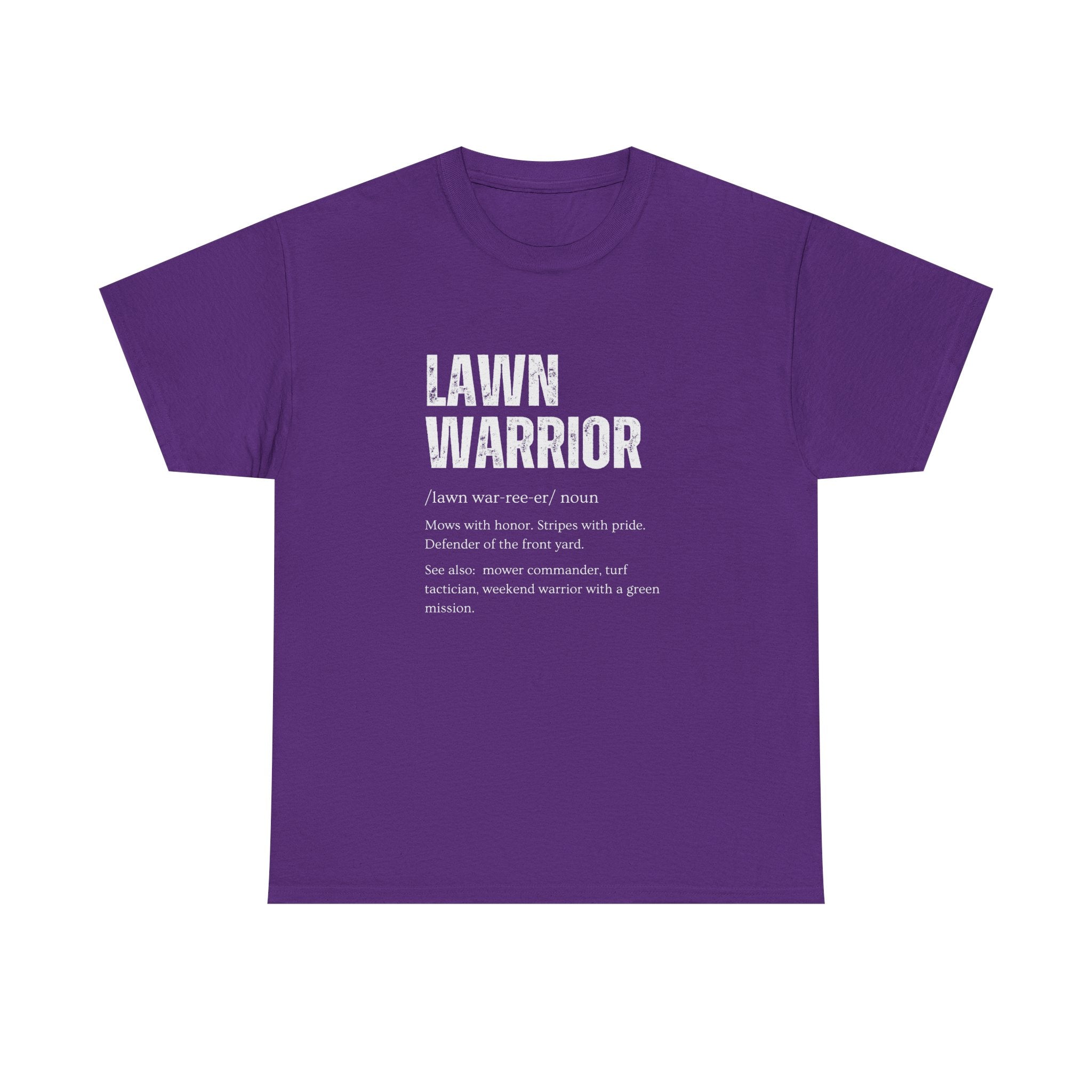Lawn Warrior T-Shirt | Funny Lawn Care Tee