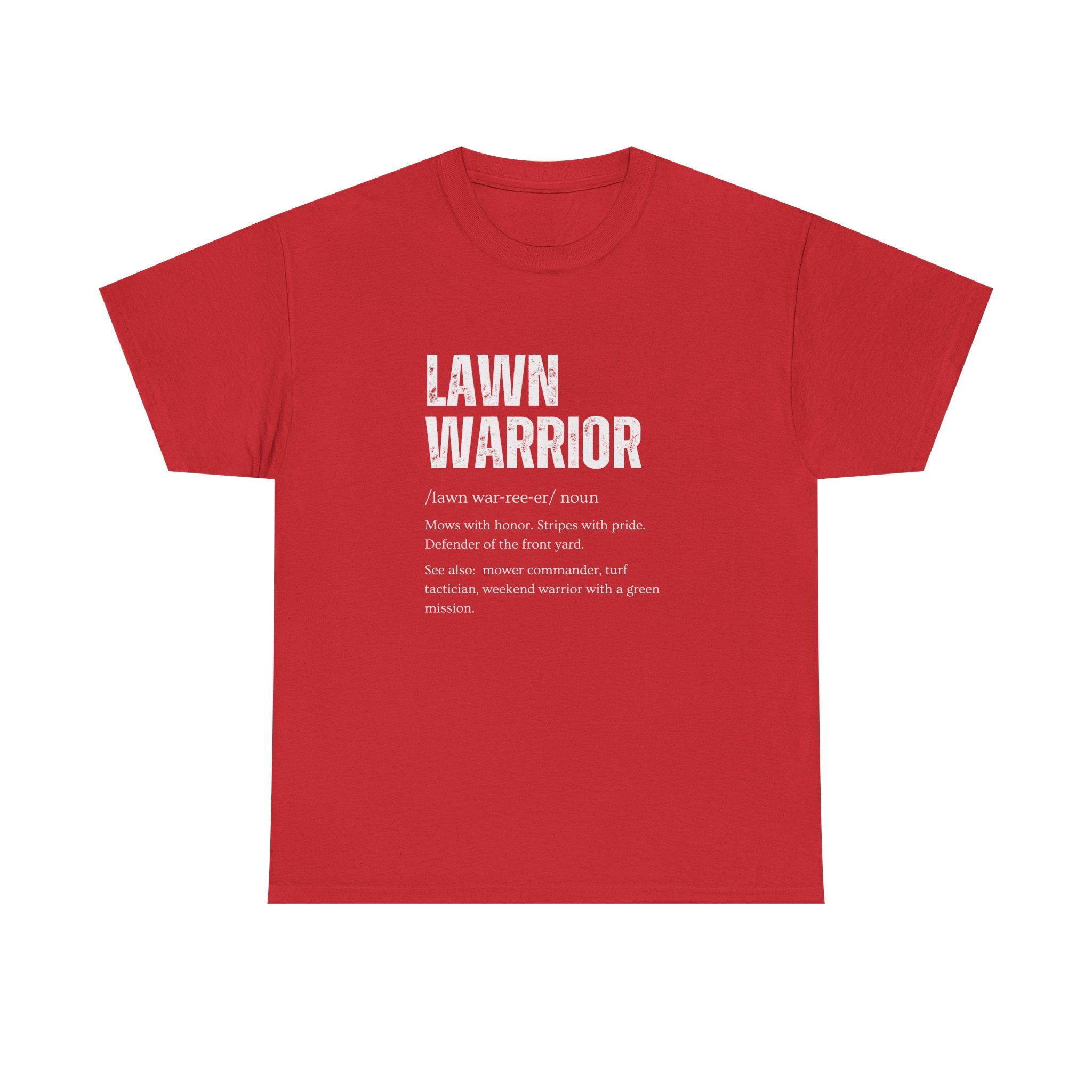Lawn Warrior T-Shirt | Funny Lawn Care Tee