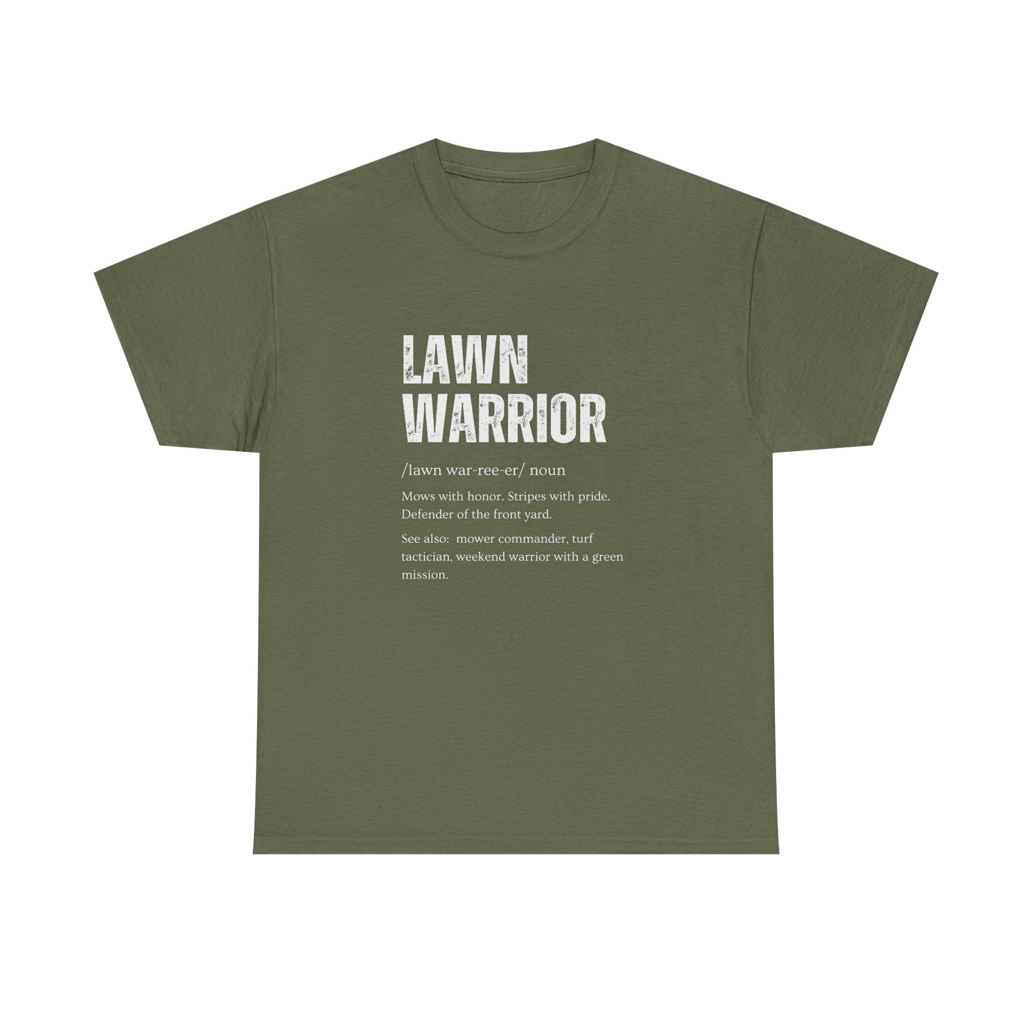 Lawn Warrior T-Shirt | Funny Lawn Care Tee