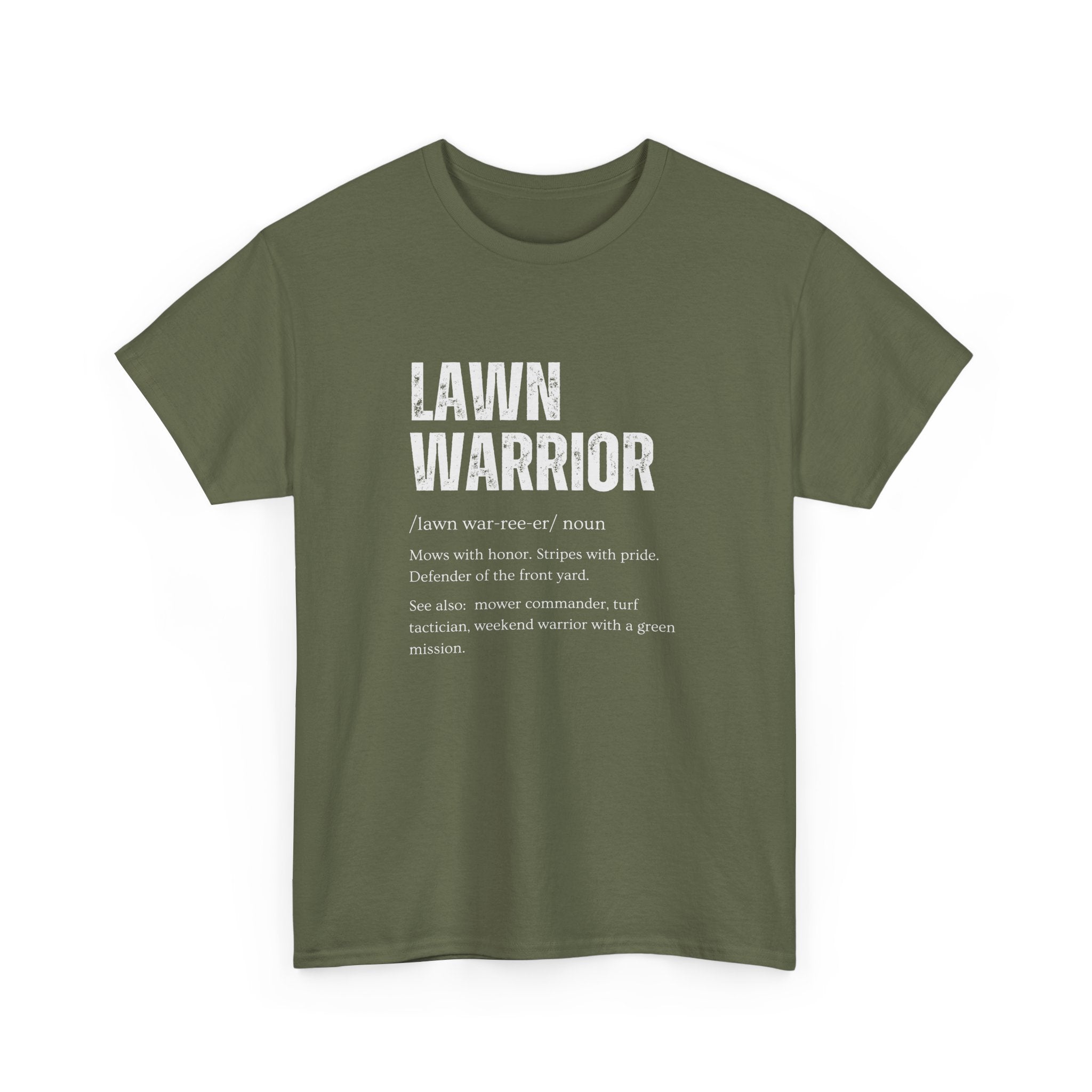 Lawn Warrior T-Shirt | Funny Lawn Care Tee