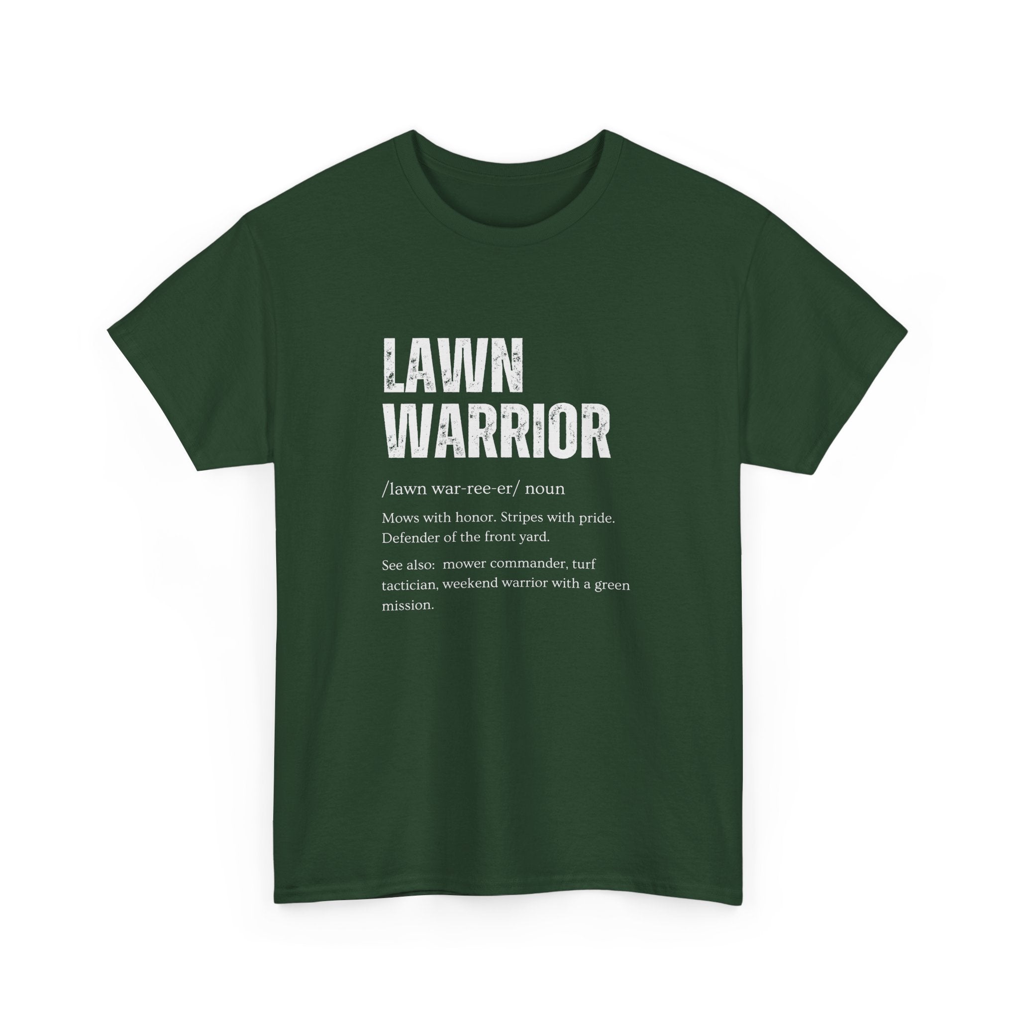 Lawn Warrior T-Shirt | Funny Lawn Care Tee
