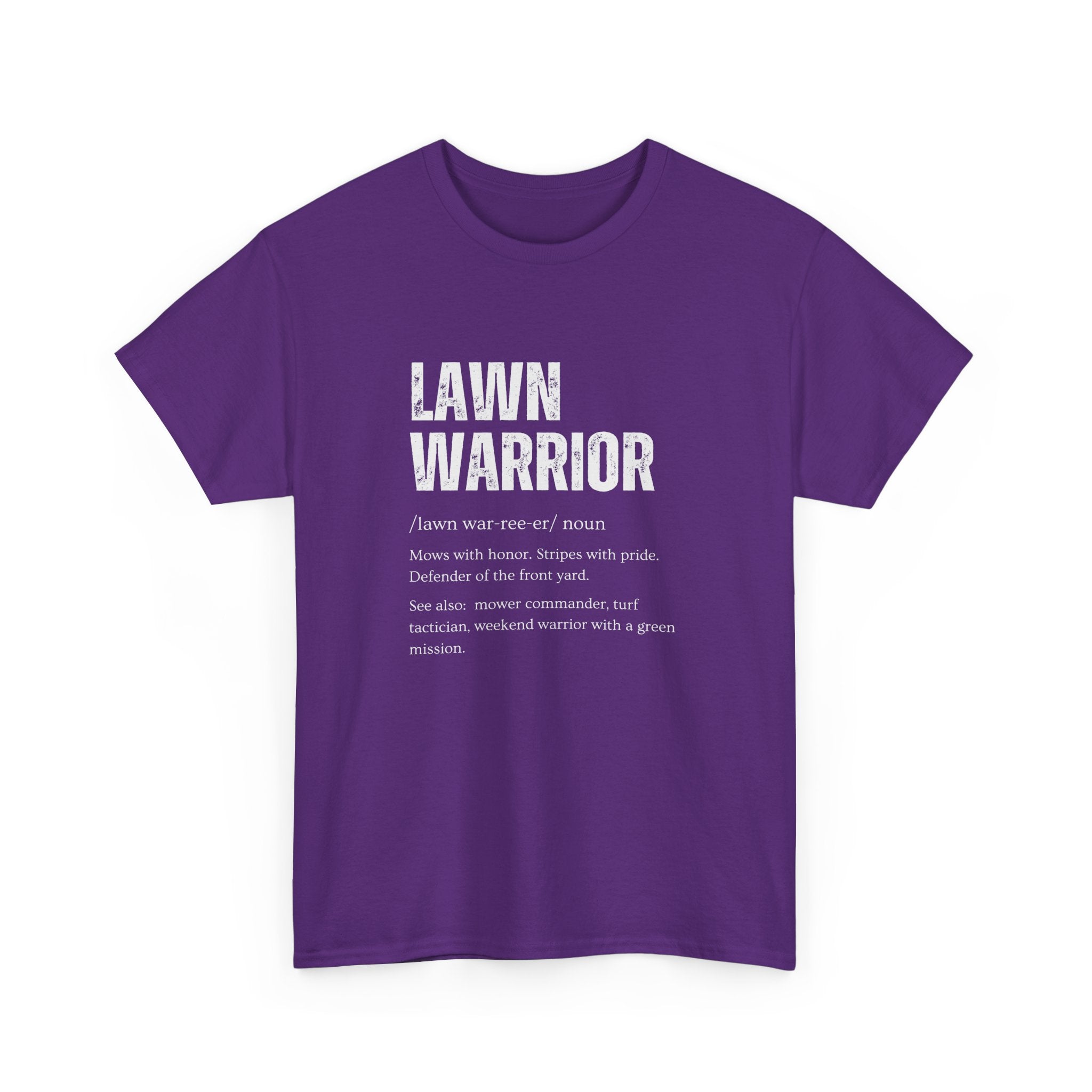 Lawn Warrior T-Shirt | Funny Lawn Care Tee