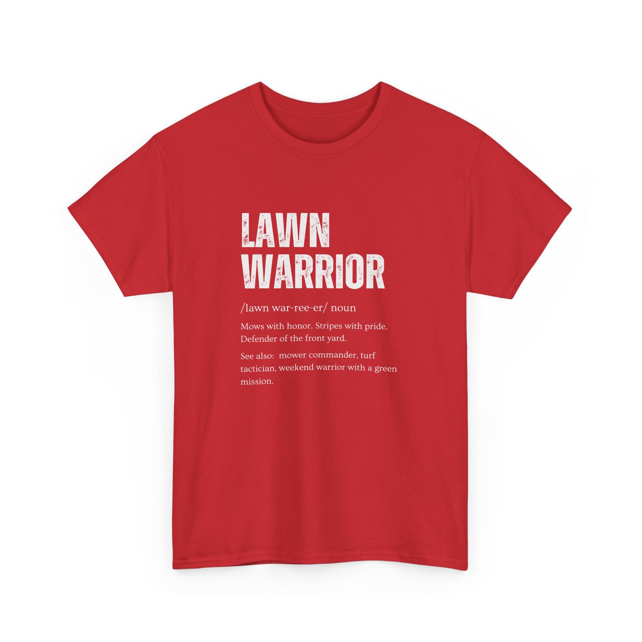 Lawn Warrior T-Shirt | Funny Lawn Care Tee