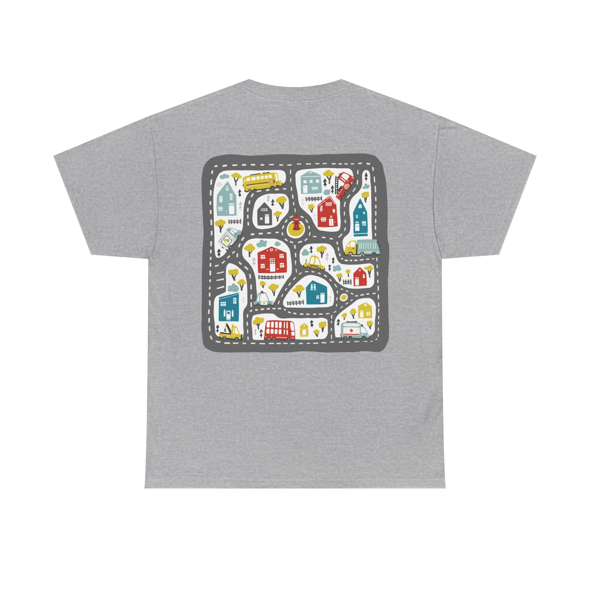 Play Cars on Dad's Back T-Shirt | Funny Dad Car Tee